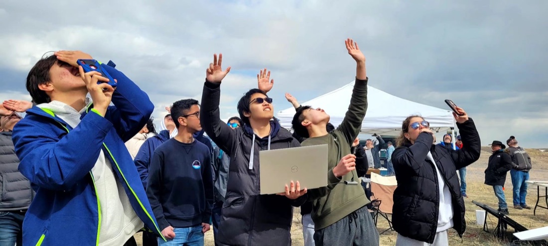 Rocket launch day